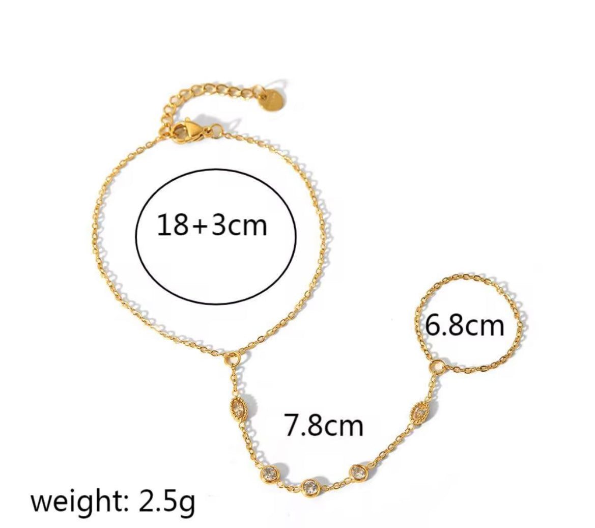 B400046 (bracelet/ring combo)