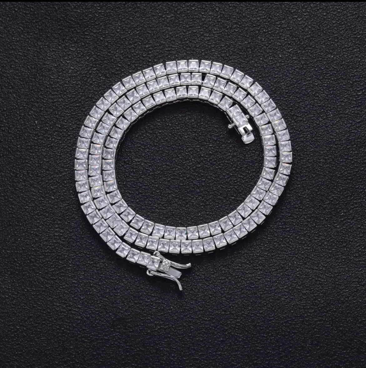 N000650 (4mm Tennis Necklace)