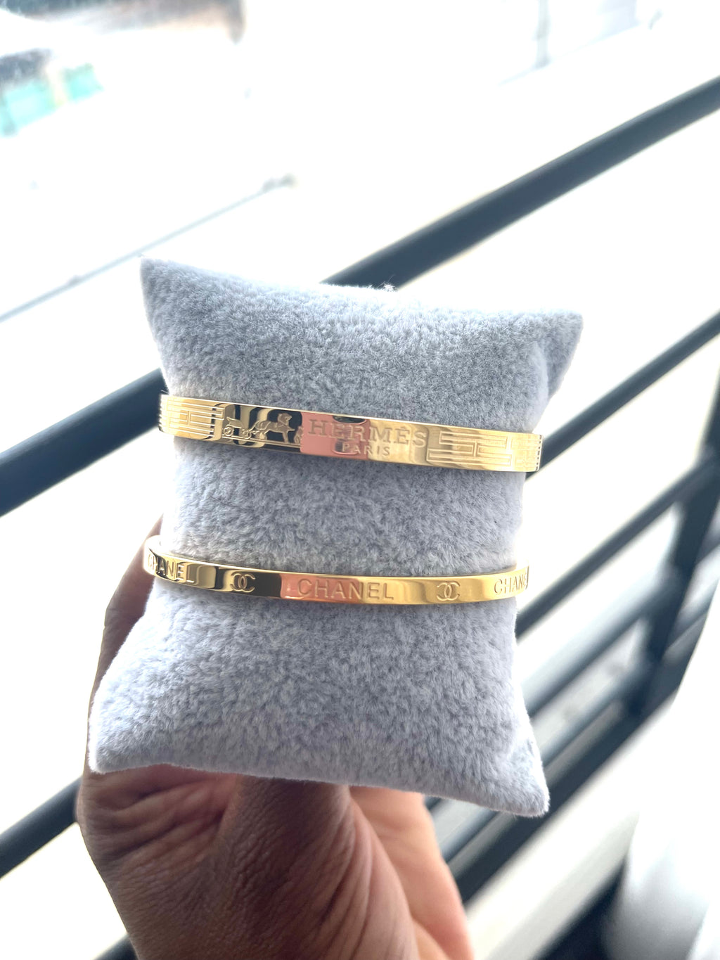 B000703 (Hermes/Channel inspired bracelet)